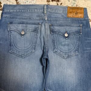 Vintage True Religion Ricky Embossed Logo Jeans Size 40 Y2K